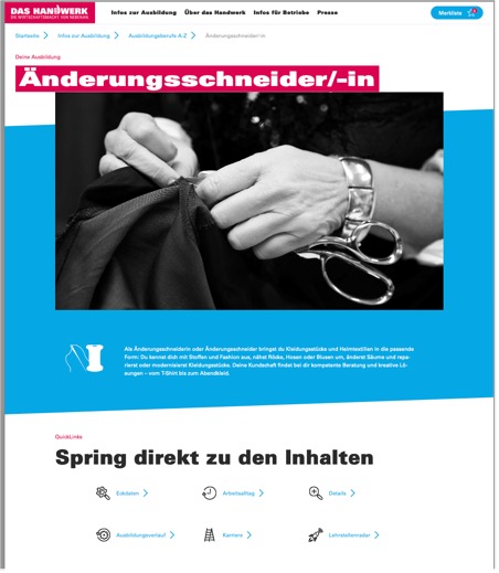 Screeni Änderungsschneider*in
