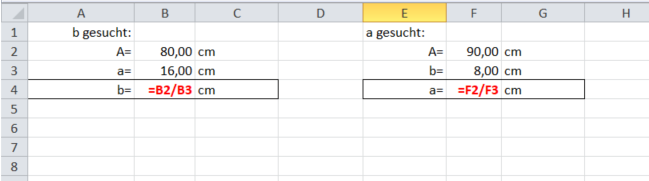 Formel Flächeninhalt Rechteck umformen Tabellenkalkulation.png