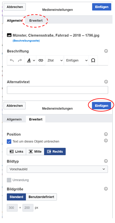 Bilder einfügen Fahrrad 2.png
