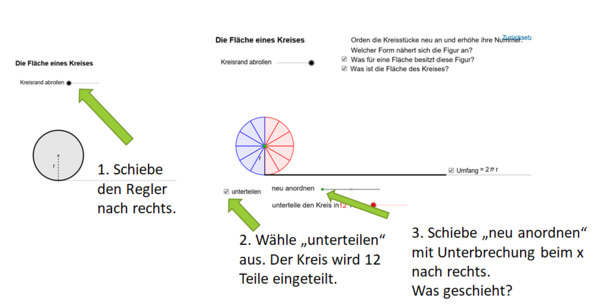 Kreisfläche GeoGebra Arbeitsauftrag.png