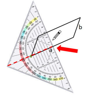 Parallelogramm Höhen einzeichnen 19.png
