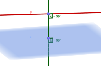 Lagebeziehung Gerade Ebene Parallel1.png