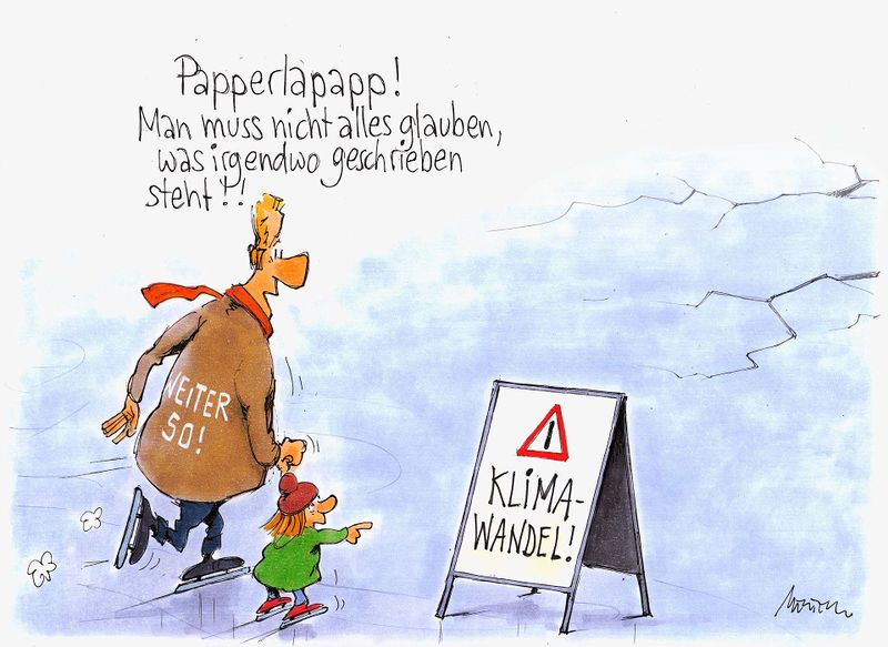 Datei:Karikatur von Gerhard Mester zum Thema Ignoranz.jpg