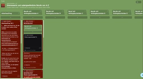 Screenshot Padlet