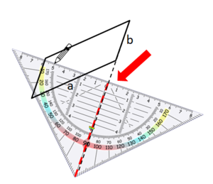 Parallelogramm Höhen einzeichnen 22.png