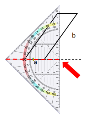 Parallelogramm Höhen einzeichnen 13.png