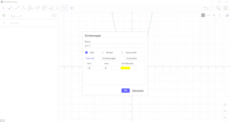 GeoGebra Schieberegler Schrittweite.png